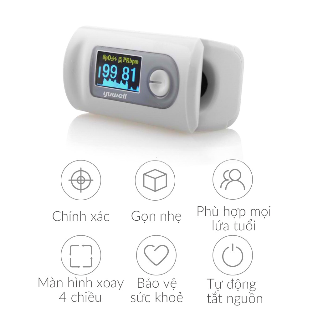 Máy đo nồng độ Oxy trong máu SPO2 YX301